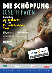 Joseph Haydn: Die Schöpfung, NowaCanto, June 22 2024, Steyr