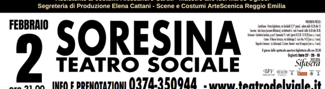 顯示Teatro Sociale Soresina的所有照片