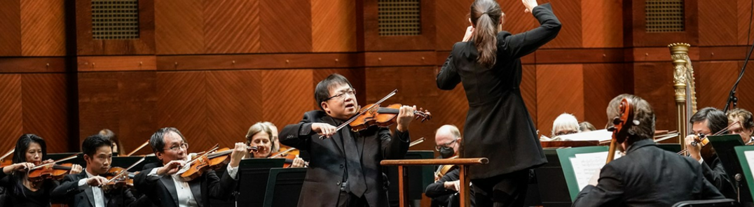 Pokaż wszystkie zdjęcia The FWSO’s Michael Shih and DJ Cheek: Mozart’s Sinfonia Concertante