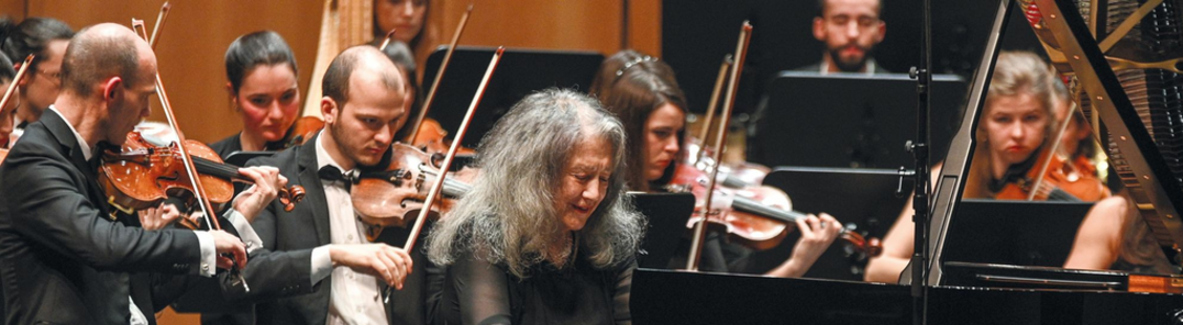 Mostrar todas as fotos de Argerich e Dutoit: apoteosi dell'arte European Philharmonic of Switzerland