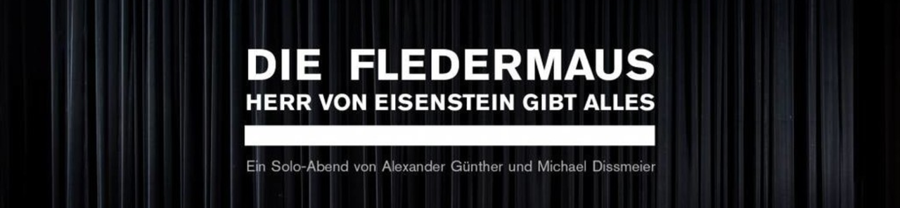 Afficher toutes les photos de DIE FLEDERMAUS – HERR VON EISENSTEIN GIBT ALLES Ein Solo-Abend von Alexander Günther und Michael Dissmeier