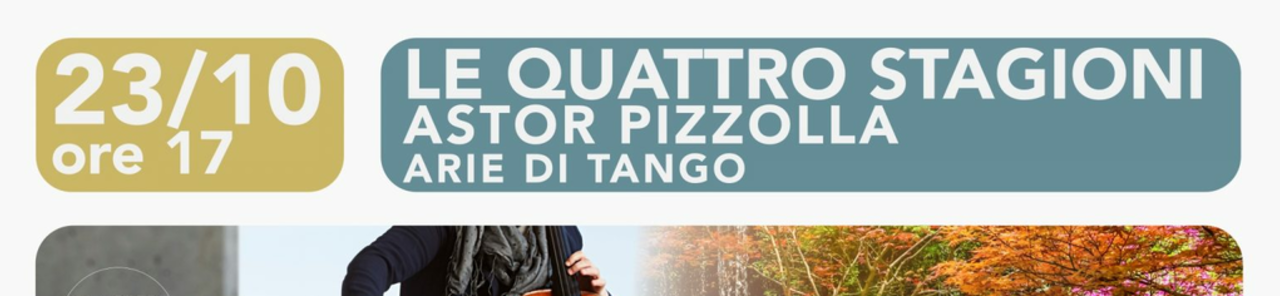 Pokaži vse fotografije osebe Le Quattro Stagioni di Astor Piazzolla