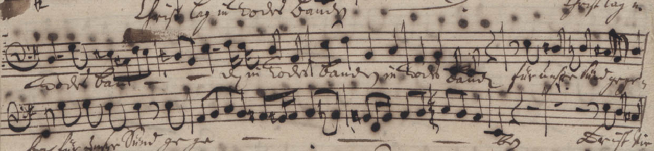Показване на всички снимки на No. 119 Chorale Cantatas 16