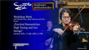 Practical Romanticism – High tuning and gut strings with Shunske Sato and Kinnon Church
