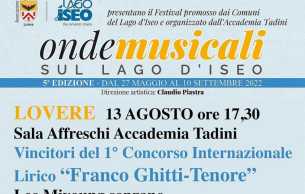 Cocerto a lago Iseo: Concert Various