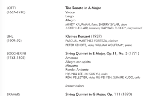 Chamber: Trio Sonata in A major Lotti (+3 More)