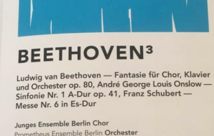 Beethoven 3: Fantasia in C Minor, op. 80 ("Choral Fantasy") Beethoven (+2 More)
