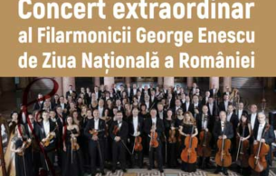 Concert Extraordinar al Filarmonicii George Enescu de Ziua Națională a României: Romanian Rhapsody in D Major, op. 11 no. 2 Enescu (+2 More)