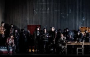Göran Eliasson as Nick in La fanciulla del west at The Royla Opera in Stockholm