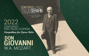 Don Giovanni, W.A. Mozart: Concorso lirico Tullio Serafin