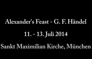 Alexander's Feast Händel