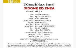 Didone ed Enea: Dido and Aeneas Purcell, H.