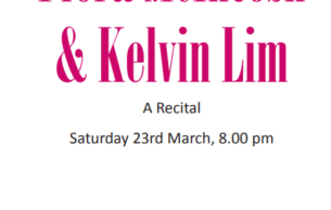 Flora mcIntosh & Kelvin lim: Recital Various