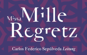 Missa «Mille regretz» / Les Leçon de Ténèbres – Tag 3: Missa «Mille regretz» Cristóbal de Morales (+1 More)