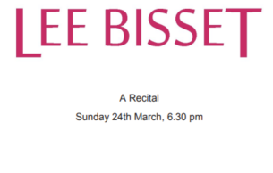 Lee bisset: Recital Various