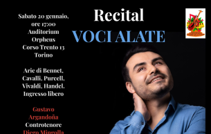 Voci Alate - Recital: voci alate Händel | Vivaldi | Purcell | Caletti-Bruni | Bennett, John | Giuliani, Mauro