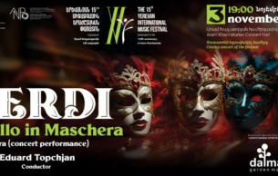 Closing concert of the 15th Yerevan International Music Festival: Un ballo in maschera Verdi