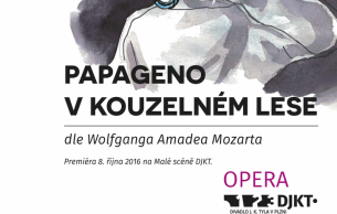 Papageno in a magical forest: Die Zauberflöte Mozart