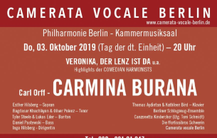 Carmina Burana meets Comedian Harmonists: Carmina Burana Orff