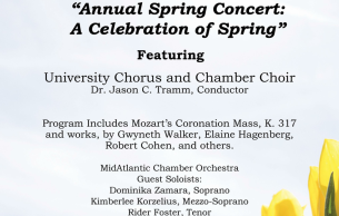 Annual Spring Concert: A Celebration of Spring: Mass in C Major, K. 317 Mozart