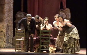 "Frasquita" Carmen,Bizet. Teatro Villamarta.