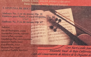 Orquesta de Baja California: Symphony No. 1 in C Major, op. 21 Beethoven (+2 More)