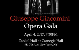 Giacomini Gala in Carnegie Hall
