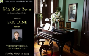Eric Laine, tenor - VAMS Elite Artist Series: Recital Various
