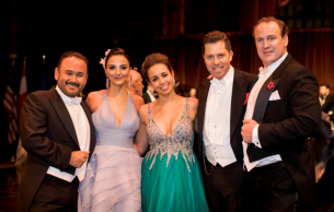 64th Viennese Opera Ball: Javier Camarena, Rihab Chaieb, Nadine Sierra, Daniel Serafin, Lucas Meachem