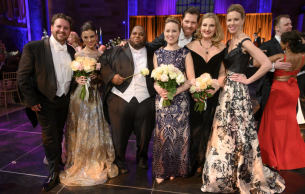 65th Viennese Opera Ball: Michael Spyres, Corinne Winters, Limmie Pulliam, Erica Spyres, Daniel Serafin, Ewa Płonka, Silvia Frieser