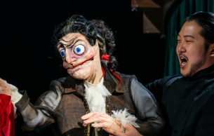 Der Barbier von Sevilla - Rossini’s opera in the form of large puppet theatre: Il barbiere di Siviglia Rossini