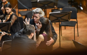 Thomas Hampson at BEMUS Festival, with guests Aleksandra Jovanović and Dragana Radaković: Concert Various