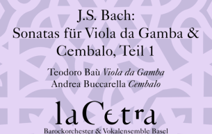 Musikalische Wellness mit Viola da Gamba und Cembalo: 3 Sonatas for Viola da Gamba and Harpsichord, BWV 1027-1029 Bach, J. S.