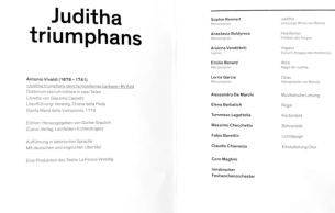 Juditha Triumphans Vivaldi