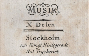 Musikaliskt Tidsfördrif Åhlström