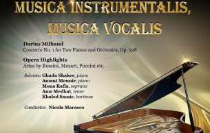 Musica Instrumentalis Musica Vocalis: Concerto No. 1 for 2 Pianos, op. 228 Milhaud (+7 Altro)