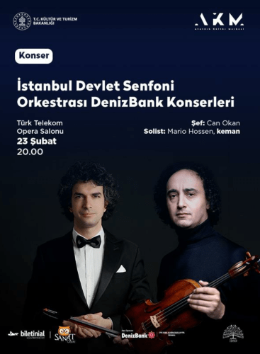 İstanbul Devlet Senfoni Orkestrası: Violin Concerto No. 1, op. 6 Paganini, Niccolò (+2 More)