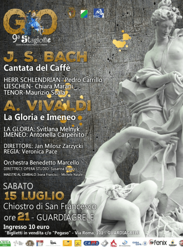 GO Mic 9th Season Artist Director J. S. BACH Coffee Cantata: Gloria e Imeneo Vivaldi