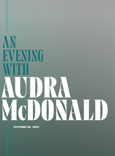 An Evening with Audra McDonald: Concert Various
