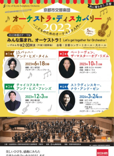 Orchestra Discovery 2023 < Let’s get together for Orchestra! > Vol.2 Beethoven, the Master of Rhythm: Symphony No. 1 in C Major, op. 21 Beethoven (+5 More)