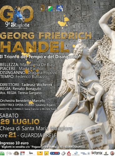 GO Mic 9th Season Artist Director GEORG FRIEDRICH HANDEL: Il Trionfo del Tempo e del Disinganno Händel