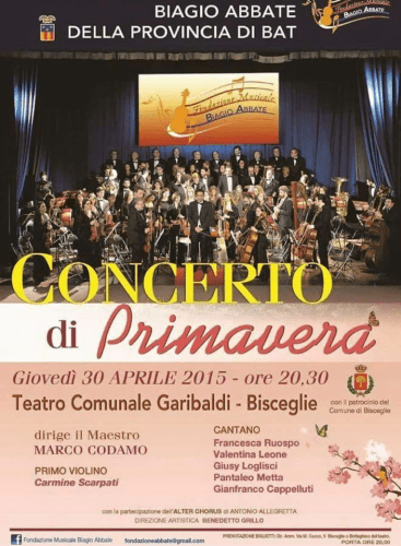 Concerto di Primavera: Concert