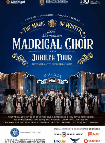 Madrigal Choir Returns to the United States after 35 Years: Concert Various