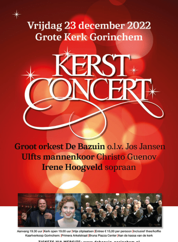 Kerstconcert op vrijdagavond! ( Christmas concert on Friday night!): Concert