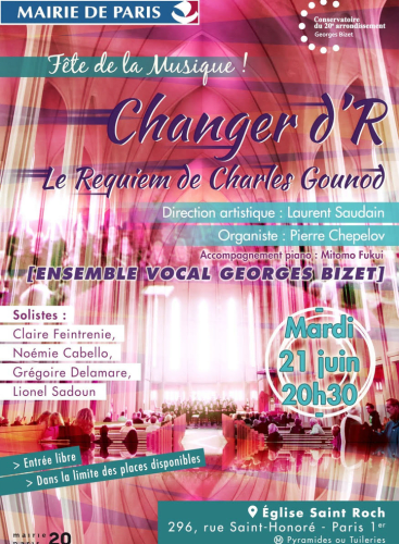 Changer d'R: Requiem in C Major Gounod