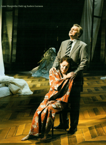 Anders Larsson (Giorgio Germont) and Anne Margrethe Dahl (Violetta) in La Traviata 2008.