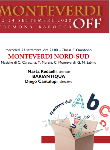 Monteverdi  nord-sud: Concert Various