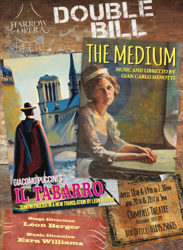 The Medium by Gian Carlo Menotti and Il Tabarro by Giacomo Puccini: The Medium Menotti (+1 More)