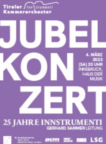 Jubiläumskonzert 25 Jahre InnStrumenti: Concert