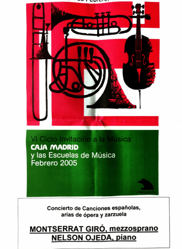 RECITAL EN MADRID (Centro Cultural José Espronceda)